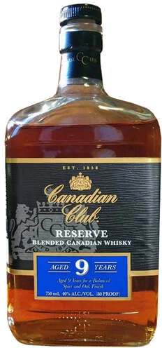 Canadian Club Reserve Years Old
