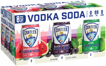 Canteen Vodka Soda Variety Pack