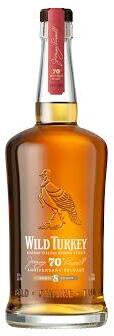 Wild Turkey Jimmy Russell's 70th Anniversary Release 8 Year Old Kentucky Straight Bourbon Whiskey