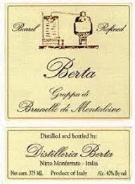 Berta Grappa Brunello