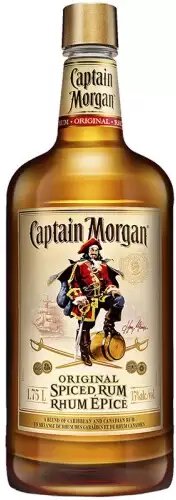 Captain Morgan Spiced Rum Original Real Madagascar Vanilla Pet