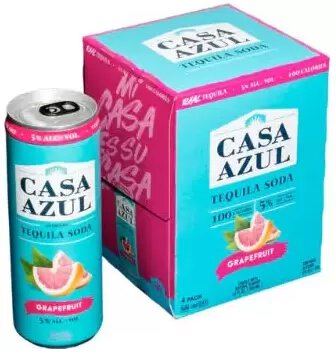 Casa Azul Tequila Soda Grapefruit