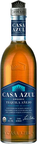 Casa Azul Organic Anejo Tequila 100 Puro De Agave