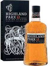 Highland Park Viking Honour Single Malt Scotch 12 Years Old Gift Set