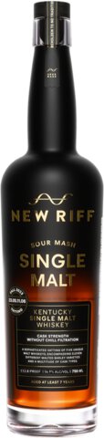 New Riff Sour Mash Cask Strength Single Malt Whiskey