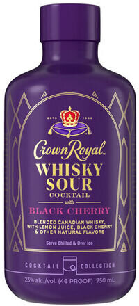 Crown Royal Whiskey Sour Black Cherry