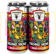 DREKKER BREWING TECHNO VIKING BERLINER WEISSE SOUR 16OZ 4CAN
