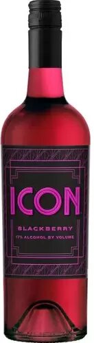 Icon Blackberry Moscato 17% ABV