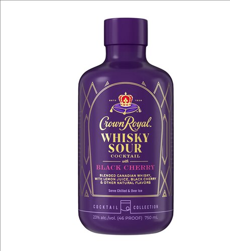Crown Royal Whiskey Sour Black Cherry