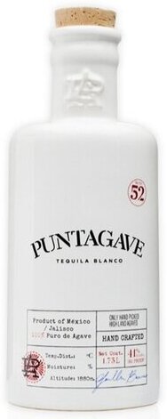 Puntagave Tequila Blanco Ceramic Bottle