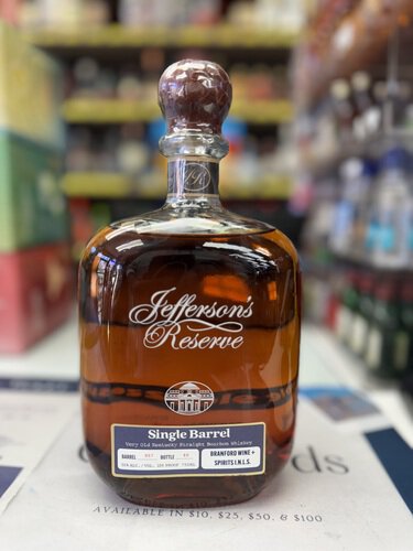 Jefferson's Reserve 100 Proof Barrel