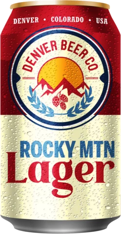 DENVER BEER CO ROCKY MOUNTAIN LAGER 6/12C