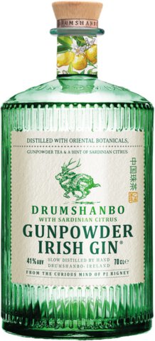 Drumshanbo Gunpowder Irish Gin With Sardinian Citrus Ceramic