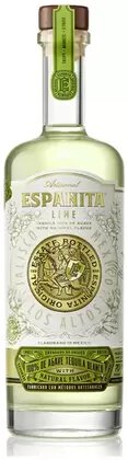 Espanita Small Batch Artisanal Lime 100 De Agave Blanco Tequila
