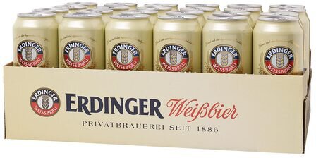 Erdinger Weissbier Can 24 Pack
