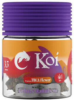 Koi Thca Flower Indica Gelato Rainbow