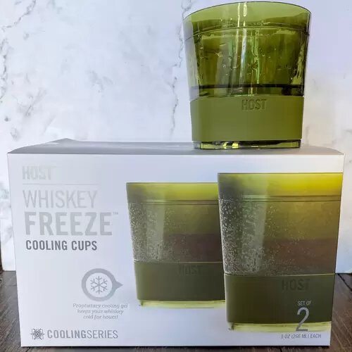 Whiskey Freeze Cooling Cup In Olive Set