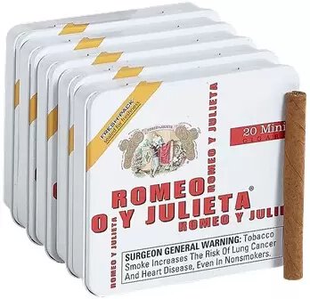 Romeo Y Julieta Mini Blue Tin