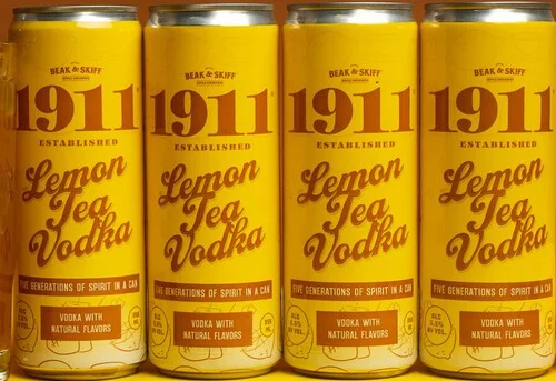 1911 Beak And Skiff Lemon Tea Vodka