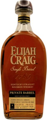 Elijah Craig Single Barrel 8YR Barrel Proof 750ml