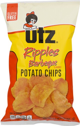 Utz Ripples BBQ Chips