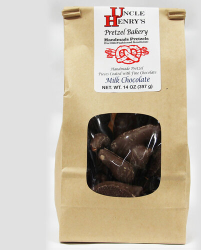 Uncle Henry's Milk Chocolate Pretzels