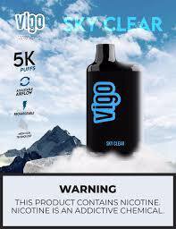 Vigo Sky Clear Rechargeable 5000 Puff E Cig