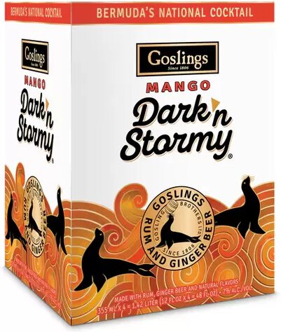 Goslings Rum Dark & Stormy Mango Rtd Cn