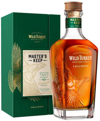 Wild Turkey Master's Keep Triumph 10 Year Old Kentucky Straight Rye Whiskey--750ML