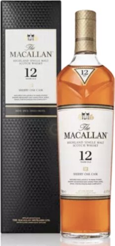 Macallan 12yr Sherry Oak Single Malt Scotch