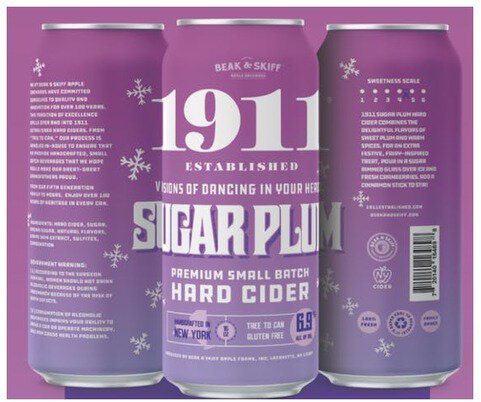 1911 Brew Sugar Plum Hard Cider