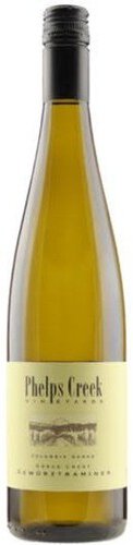 Phelps Creek Gorge Crest Gewurztraminer Columbia Gorge Oregon Usa