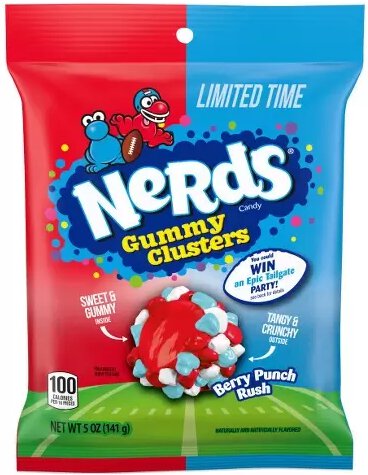 Nerds Gummy Clusters PEG Punch