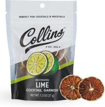 Collins Dehydrated Lime Garnish