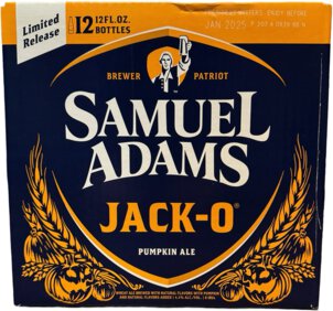 Samuel Adams Jack-O Pumpkin 12PK Bottles