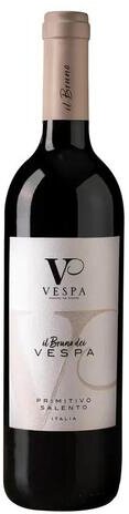 Il Bruno dei Vespa Primitivo Salento
