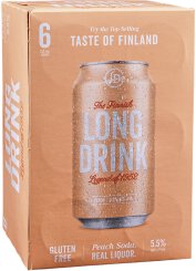 Long Drink Peach 12z Sgl
