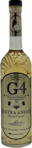 G4 Tequila 7 Year Reserva Especial Extra Anejo Tequila