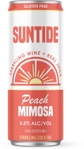 Suntide Peach Mimosa Sparkling Cocktail