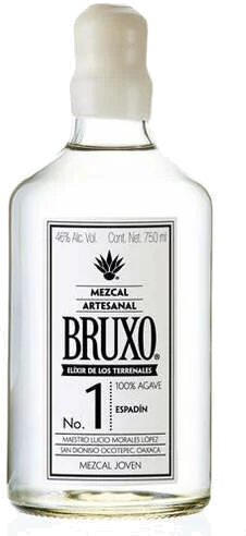 Bruxo Mezcal Artesanal Joven No. 1 Espadin