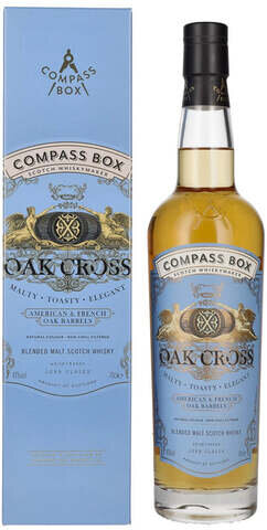 Compass Box Oak Cross Blended Malt Scotch Whisky - 750ml