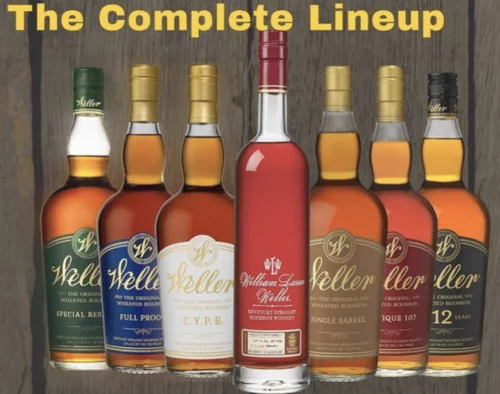 W L Weller Line Up 7 Bottle Set