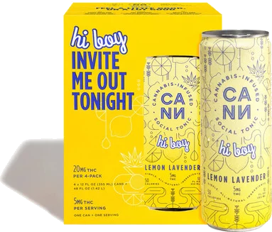 Cann Lemon Lavender 5mg 4pk