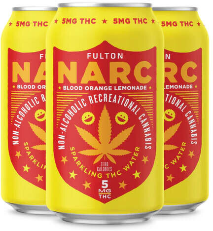 Fulton Narc Blood Orange Lemonade 5mg THC