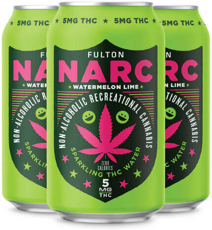 Fulton Narc Watermelon Lime 5mg THC