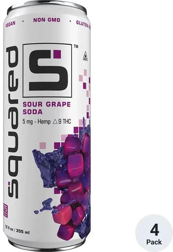 Squared Grape Soda 5mg Single