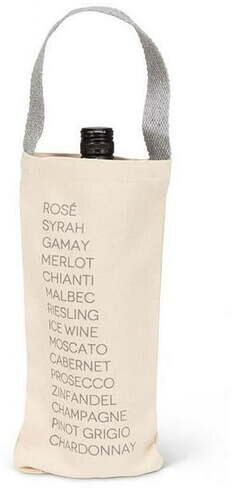 Types Of Wine Tote 6x12 H