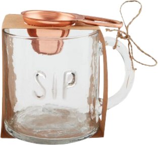 Sip Glass Coffee Mug Set