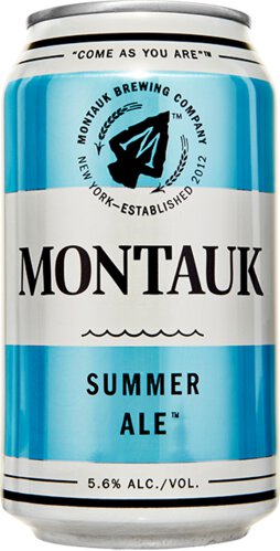 MONTAUK SUMMER ALE CANS