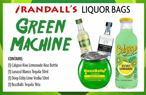 Liquor Bag - Green Machine